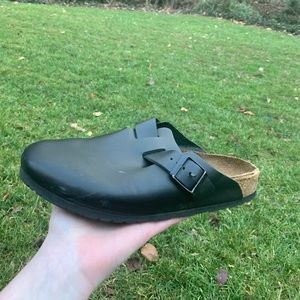 Boston birkenstock black leather EU41